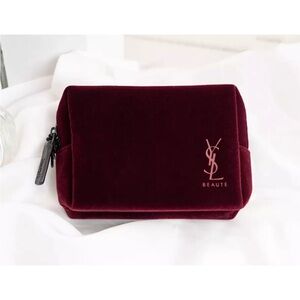 Yves Saint Laurent YSL Red Makeup pouch Cosmetic bag from YSL Beauty
